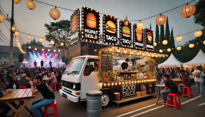 Kolaborasi Food Truck dengan Acara Pernikahan dan Festival