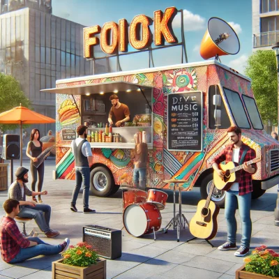 Memanfaatkan Musik untuk Menarik Pelanggan ke Food Truck Anda