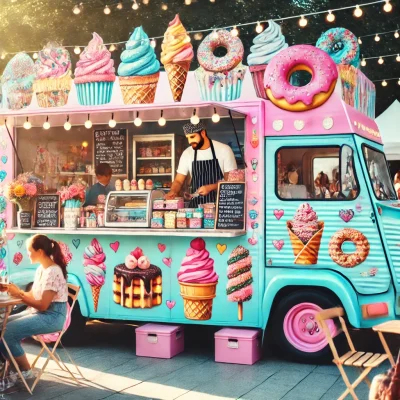 Food Truck Sweets: Menu Manis yang Menggoda Pelanggan