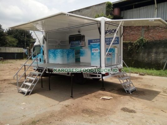 karoseri foodtruck isuzu nlr 4